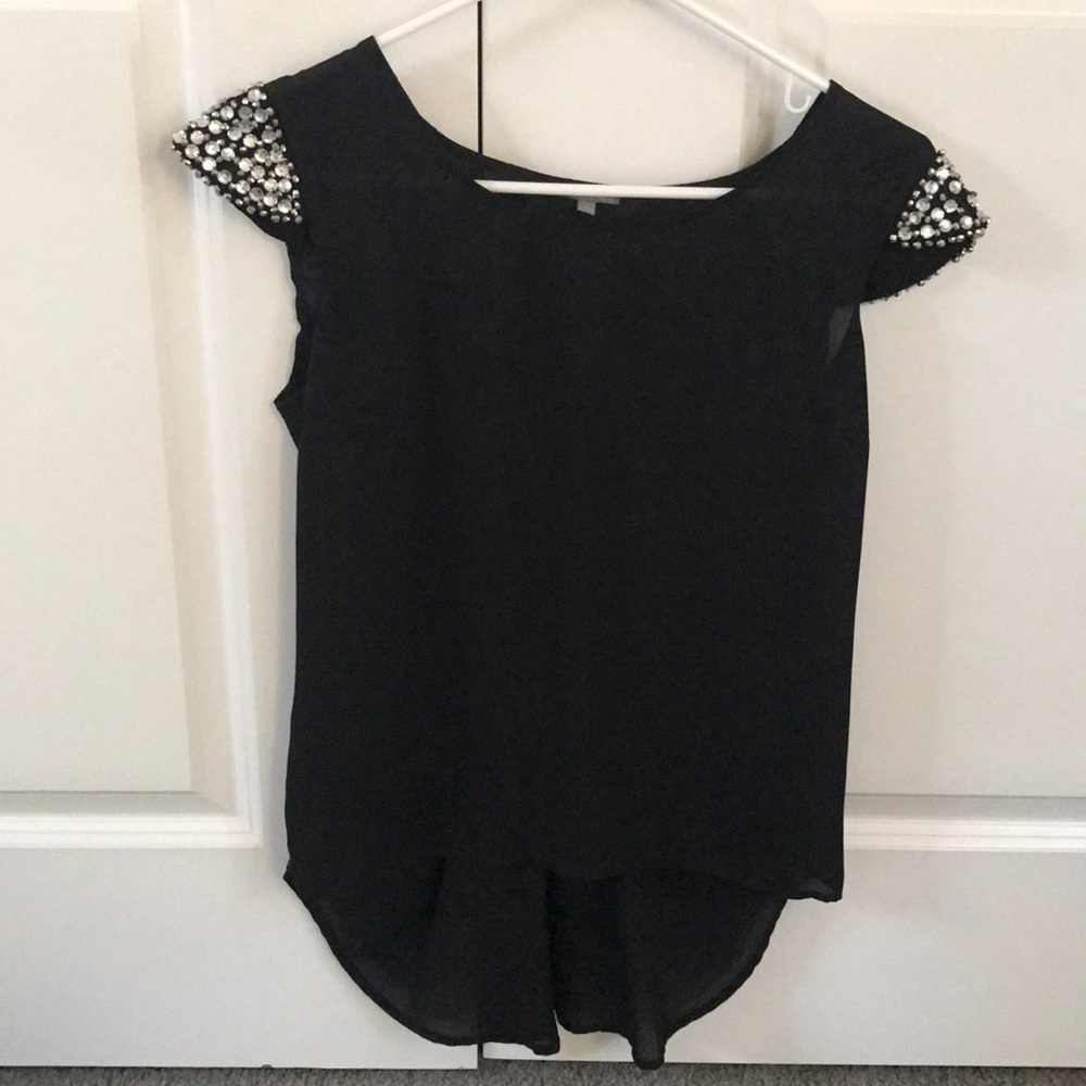 Black dress shirt